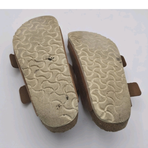 Birkenstock Arizona Big Buckle Sandals Cognac Leather Size 37 US 6 6.5 - Picture 6 of 11